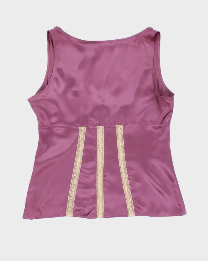 Vintage 90s New York Company Silk Top - M sold by Rokit product image thumbnail 2