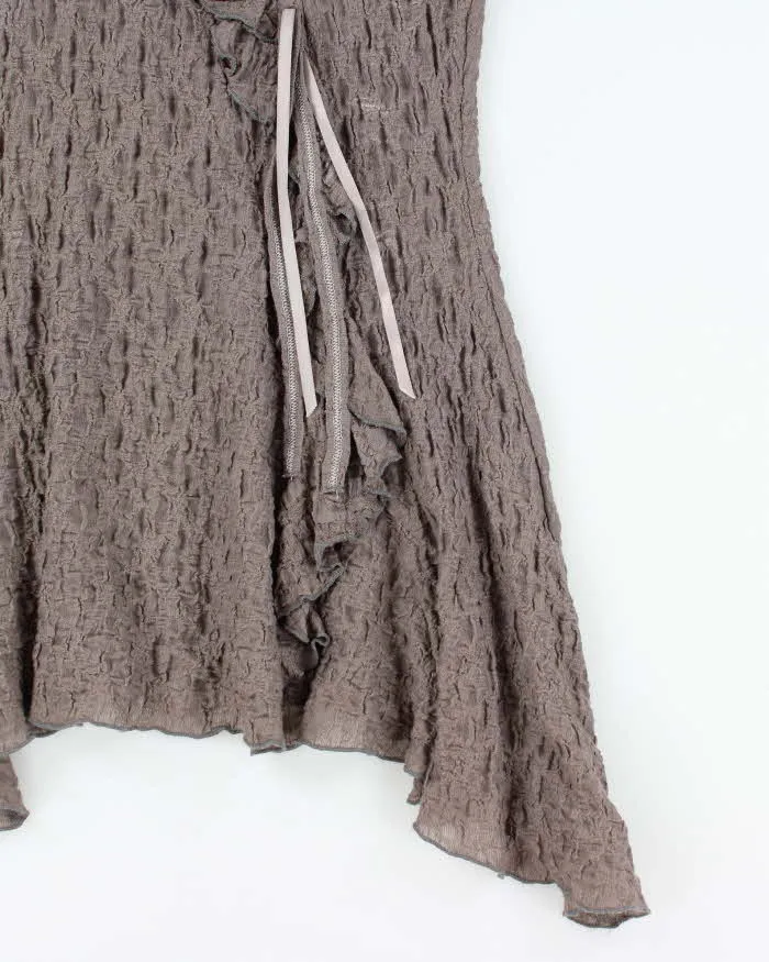 Vintage Y2k 00s Vivian Wong Crinkle Dress - M sold by Rokit product image thumbnail 4