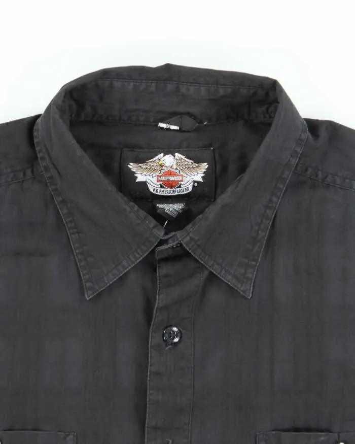 Vintage 2000's Harley Davidson Embroidered Biker Shirt - XL sold by Rokit product image thumbnail 5