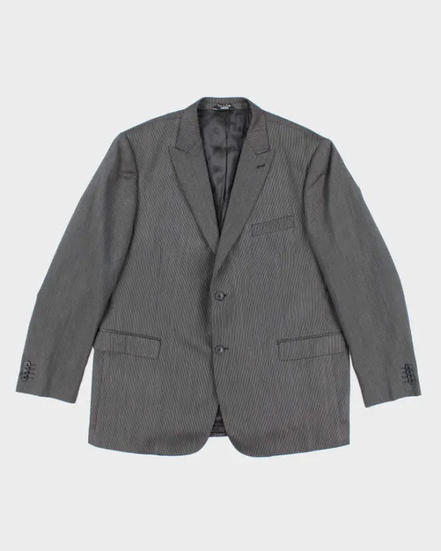 Vintage 90's Guy Laroche Fine Striped Suit Jacket - L sold by Rokit