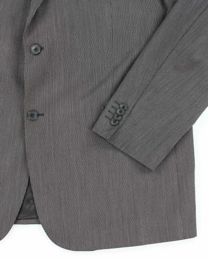 Vintage 90's Guy Laroche Fine Striped Suit Jacket - L sold by Rokit product image thumbnail 4
