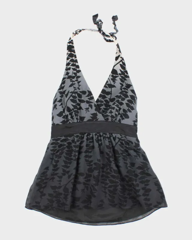 Vintage Y2k 00s Express Halter-Neck Top - S sold by Rokit