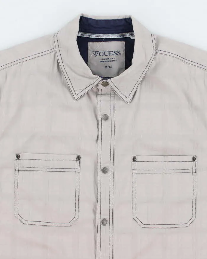 Vintage Y2k 00s Guess Checked Short Sleeve Shirt - M sold by Rokit product image thumbnail 3