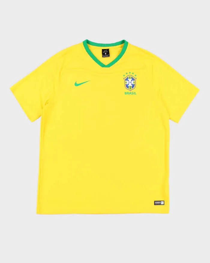 Nike Brasil International Home Football Shirt - L sold by Rokit