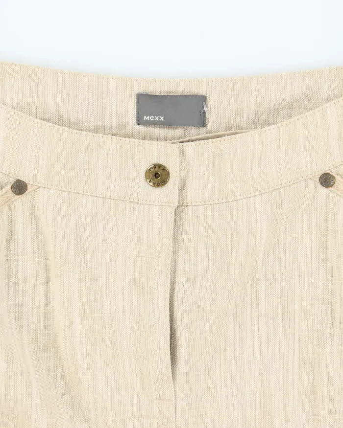 Vintage Y2k 00s Mexx Linen Blend Skirt - S sold by Rokit product image thumbnail 3