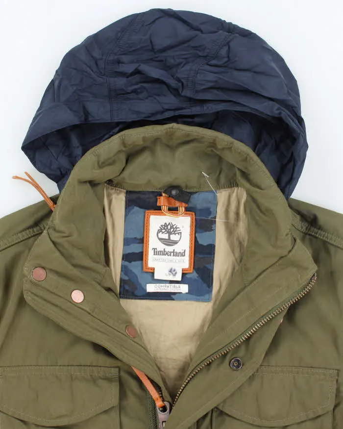 Vintage Timberland Multi Pocketed Zip Up Jacket - S sold by Rokit product image thumbnail 5