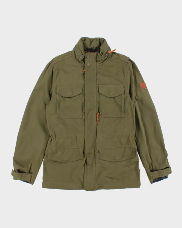 Vintage Timberland Multi Pocketed Zip Up Jacket - S sold by Rokit