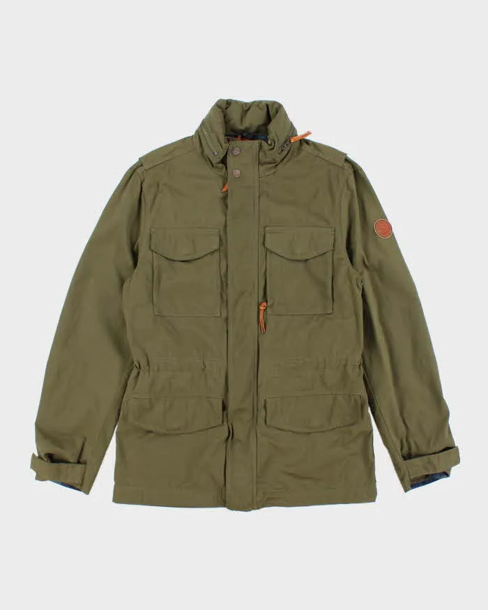 Vintage Timberland Multi Pocketed Zip Up Jacket - S sold by Rokit