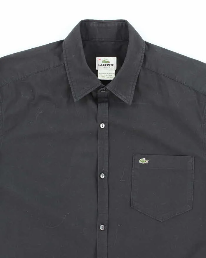 Vintage 2000's Lacoste Slim Fit Plain Shirt - M sold by Rokit product image thumbnail 3