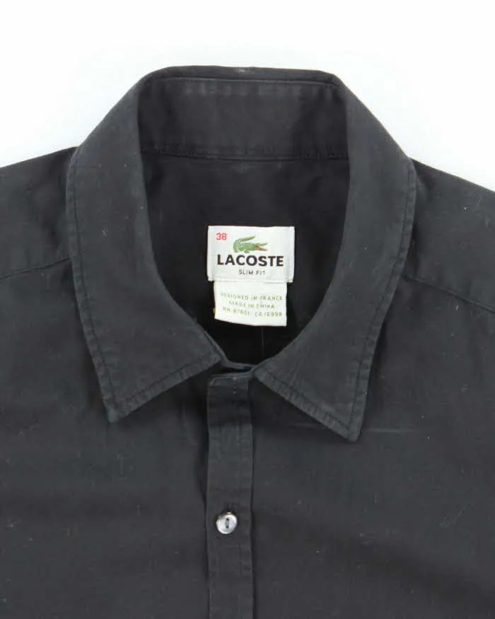 Vintage 2000's Lacoste Slim Fit Plain Shirt - M sold by Rokit product image thumbnail 5
