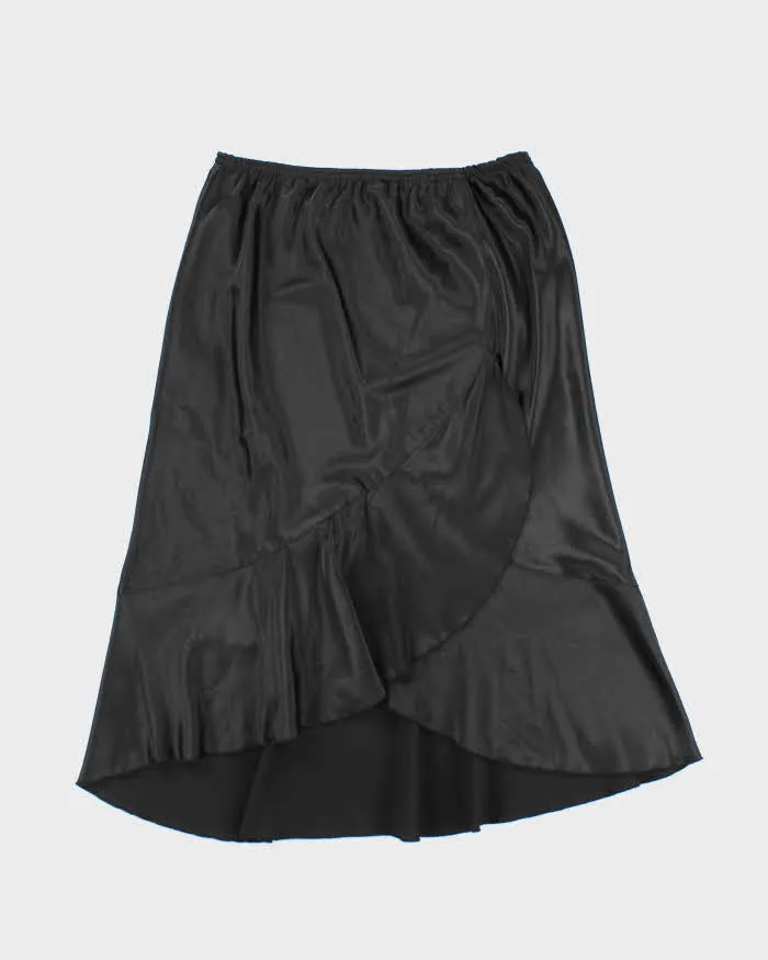 Vintage 90s Jessica Satin Skirt - S sold by Rokit