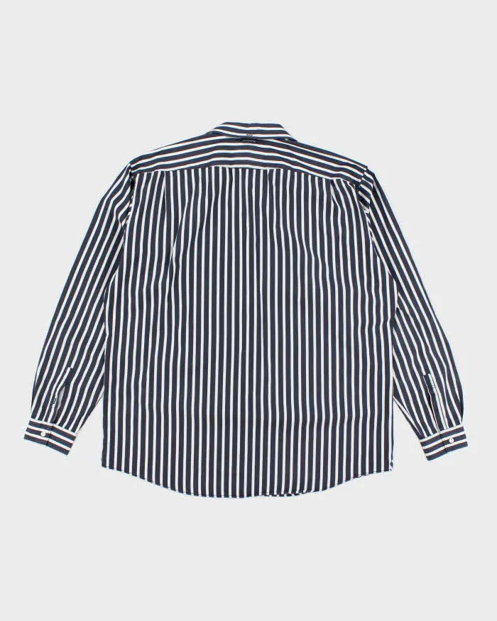 Vintage 2000's Lacoste Striped Button Up Shirt - L sold by Rokit product image thumbnail 2