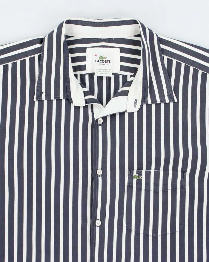 Vintage 2000's Lacoste Striped Button Up Shirt - L sold by Rokit product image thumbnail 3