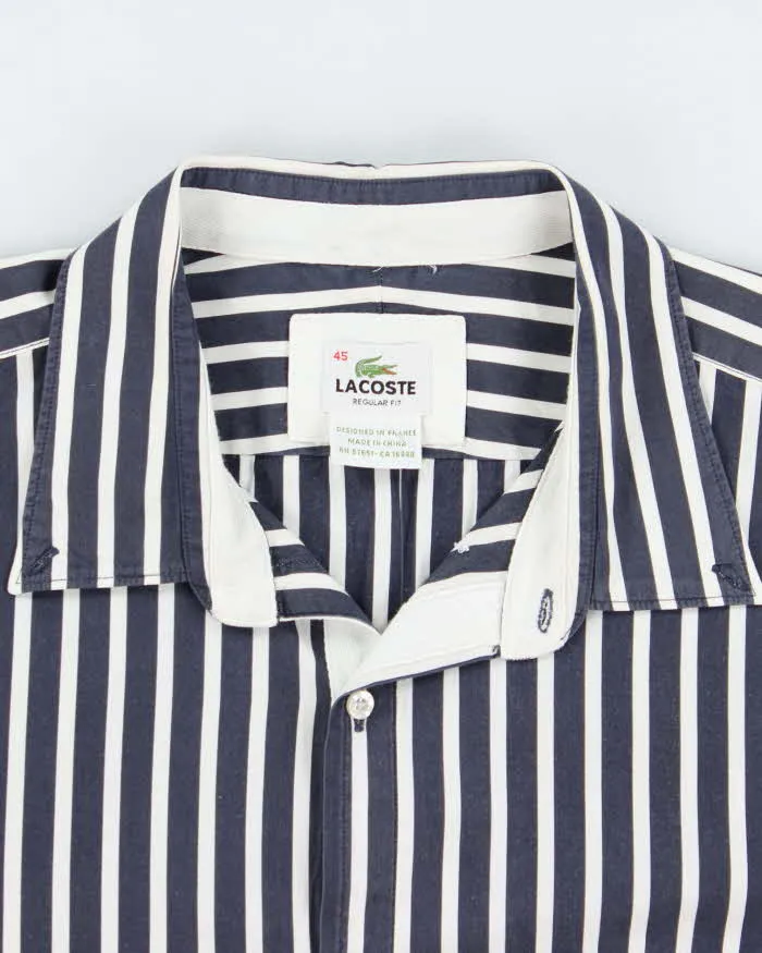 Vintage 2000's Lacoste Striped Button Up Shirt - L sold by Rokit product image thumbnail 5