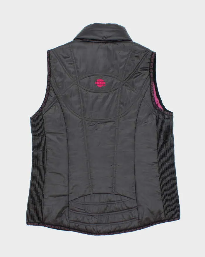 Vintage Women's Y2K Harley Davidson Insulated Puffer Gilet - S sold by Rokit product image thumbnail 2