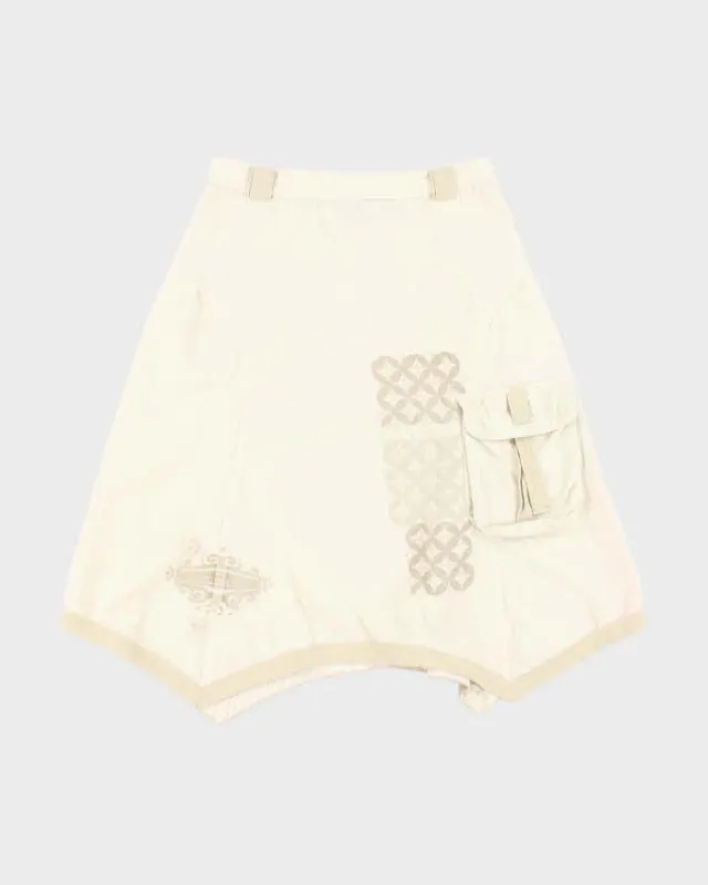 Vintage Y2k 00s Staff Lightweight Corduroy Skirt - S sold by Rokit