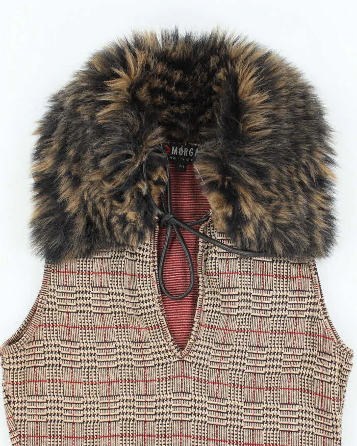 Vintage Y2k 00s Morgan De Toi Faux Fur Collar Top - S sold by Rokit product image thumbnail 3