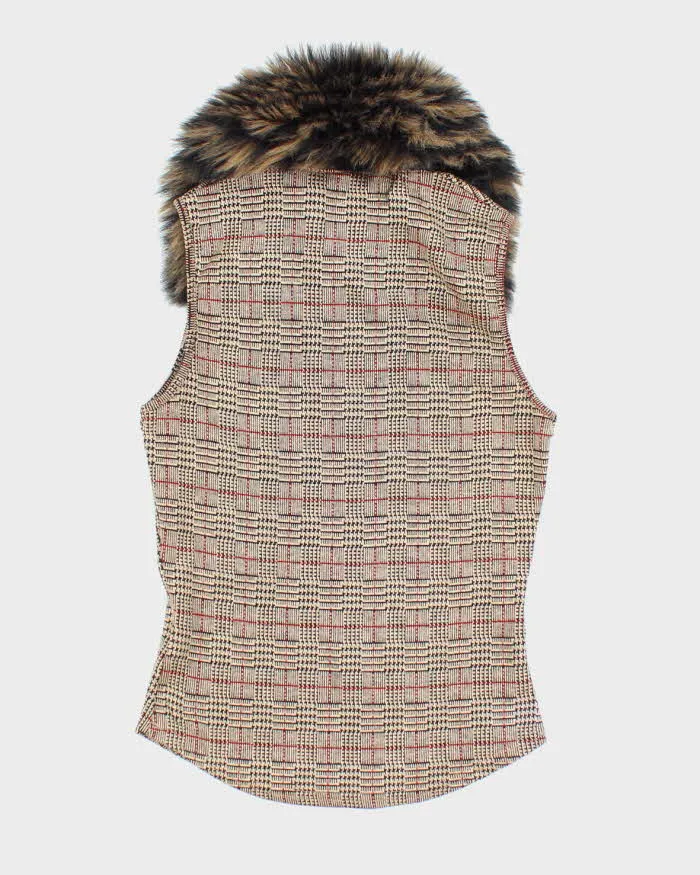 Vintage Y2k 00s Morgan De Toi Faux Fur Collar Top - S sold by Rokit product image thumbnail 2