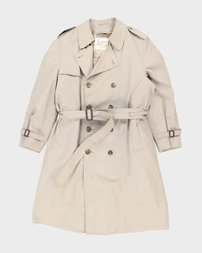 Vintage London Fog Heavyweight Insulated Overcoat - L sold by Rokit