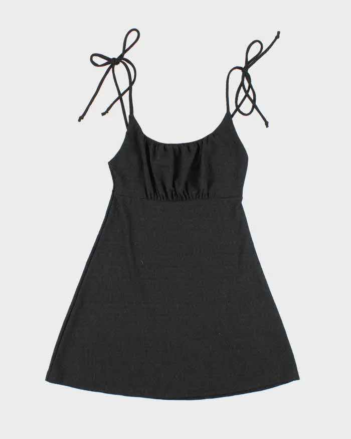 Vintage Y2k 00s Heart Hips Sparkly Mini Dress - XS sold by Rokit