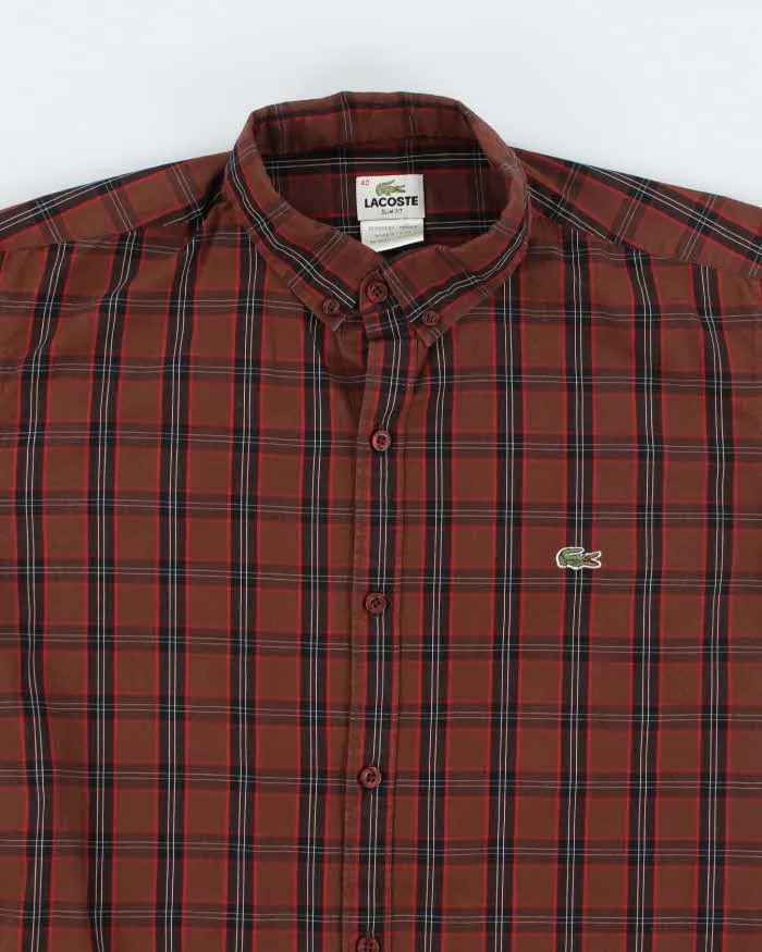 Vintage Y2K Lacoste Striped Button Up Shirt - M sold by Rokit product image thumbnail 3