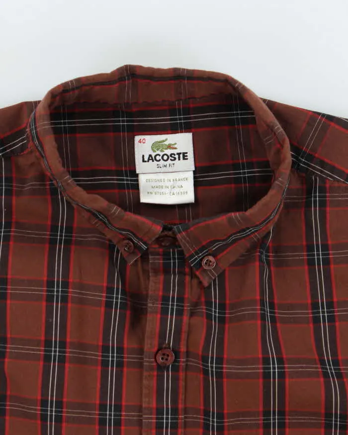 Vintage Y2K Lacoste Striped Button Up Shirt - M sold by Rokit product image thumbnail 5