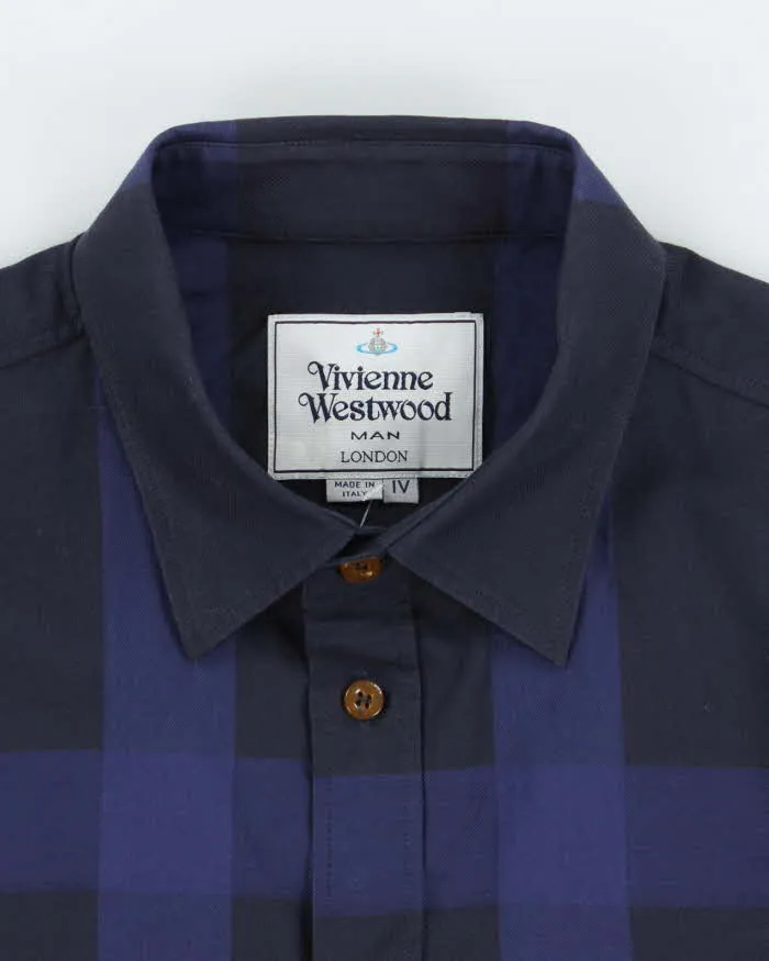 Vintage Y2K Vivienne Westwood Striped Button Up Shirt - M sold by Rokit product image thumbnail 5