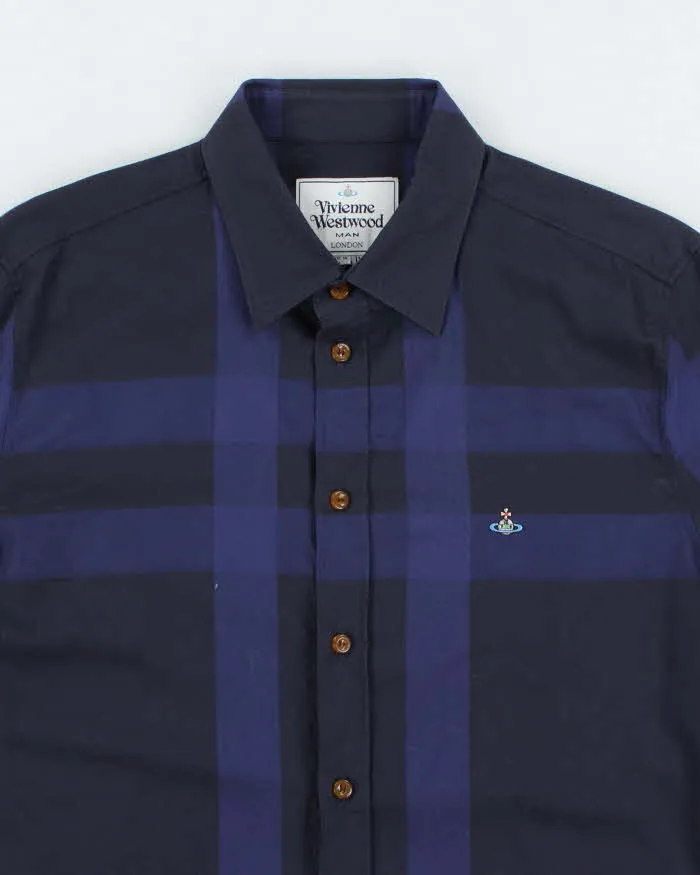 Vintage Y2K Vivienne Westwood Striped Button Up Shirt - M sold by Rokit product image thumbnail 3