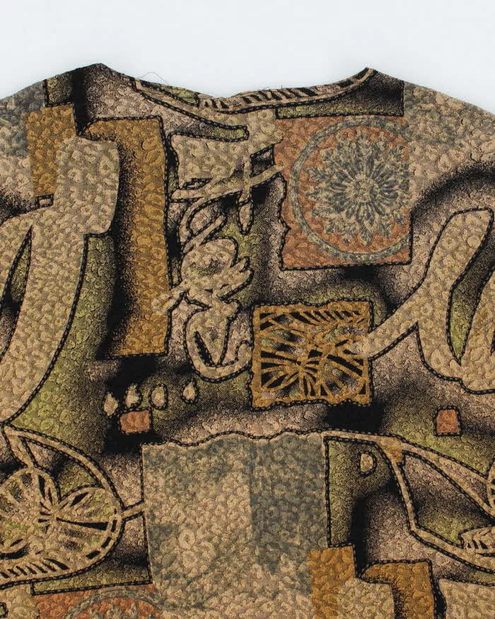 Vintage 90s Abstract Pattern Top - M sold by Rokit product image thumbnail 5
