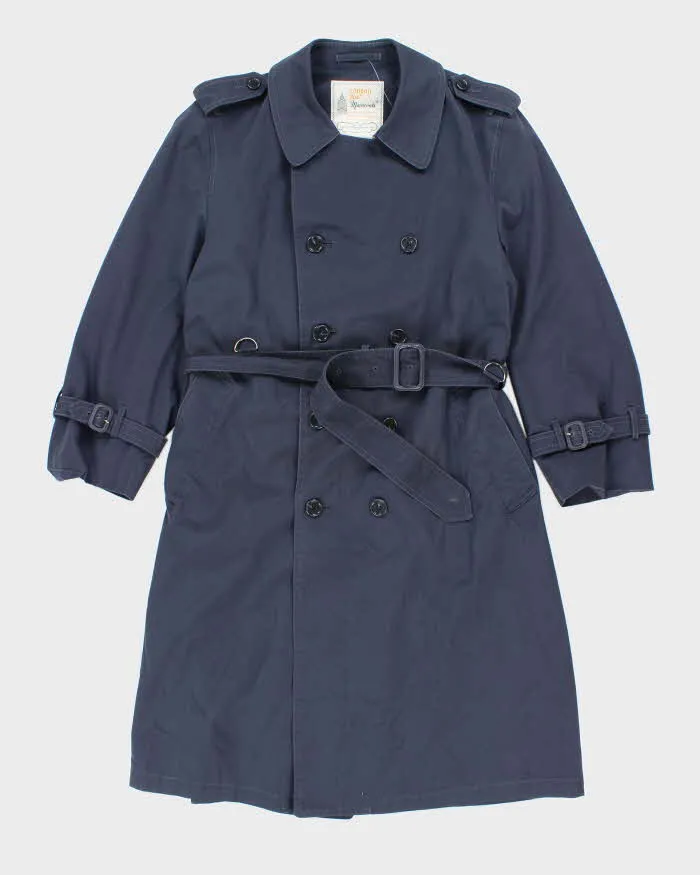 Vintage London Fog Double Panel Button Up Trench Coat - L sold by Rokit