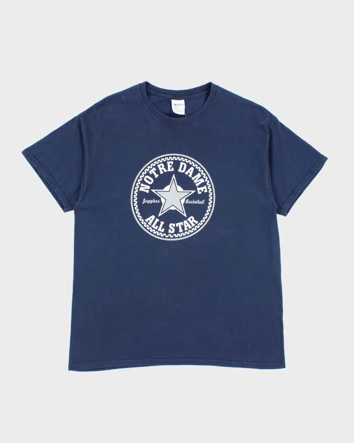 Vintage 00s Notre Dame All Stars T-Shirt - L sold by Rokit