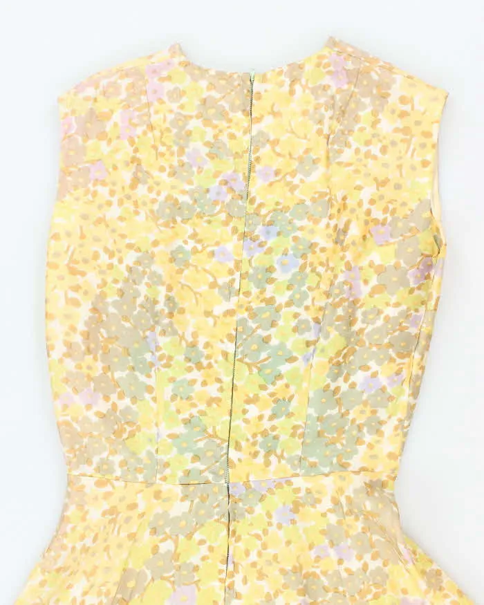 Vintage 50s Floral A-Line Dress - M sold by Rokit product image thumbnail 4