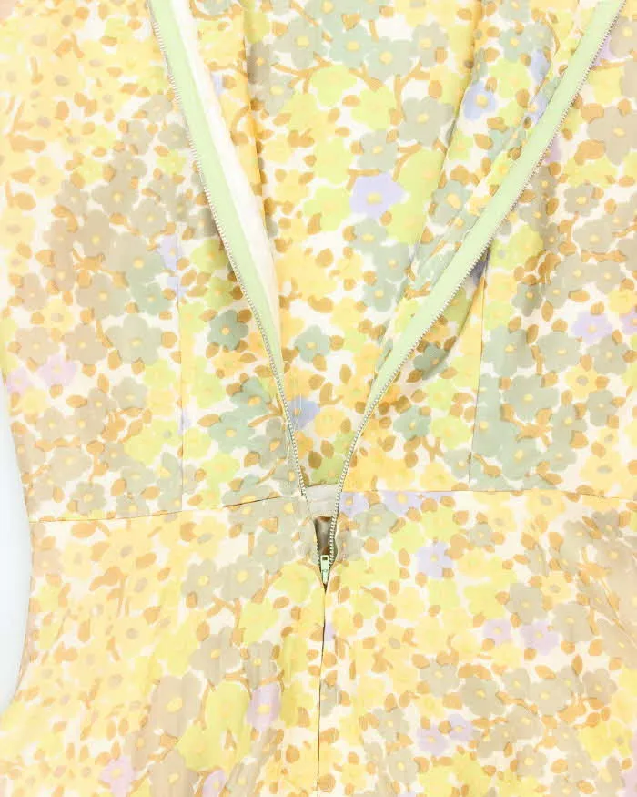 Vintage 50s Floral A-Line Dress - M sold by Rokit product image thumbnail 5