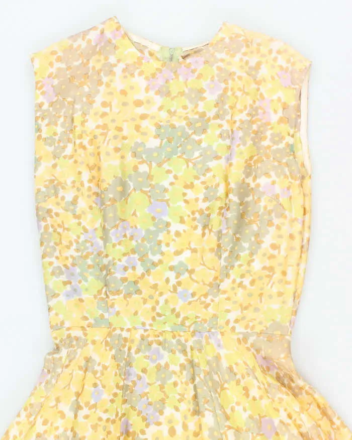 Vintage 50s Floral A-Line Dress - M sold by Rokit product image thumbnail 3