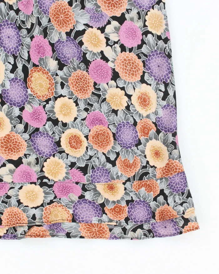 Vintage 90s Lauren M Floral Skirt - S sold by Rokit product image thumbnail 3