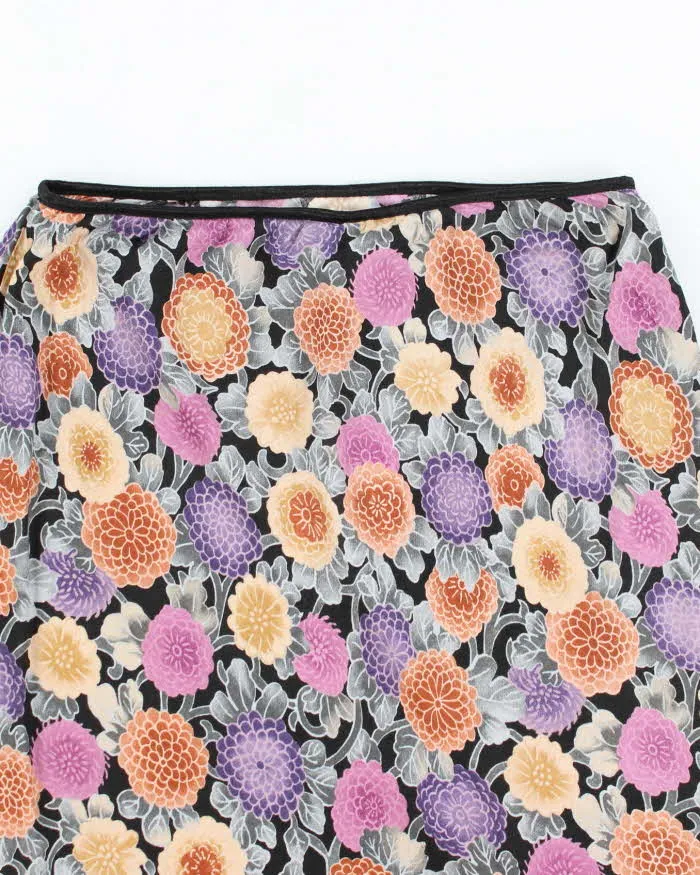 Vintage 90s Lauren M Floral Skirt - S sold by Rokit product image thumbnail 4