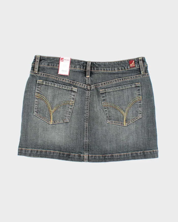 Deadstock Vintage Y2k 00s Dish Denim Skirt - S sold by Rokit product image thumbnail 2