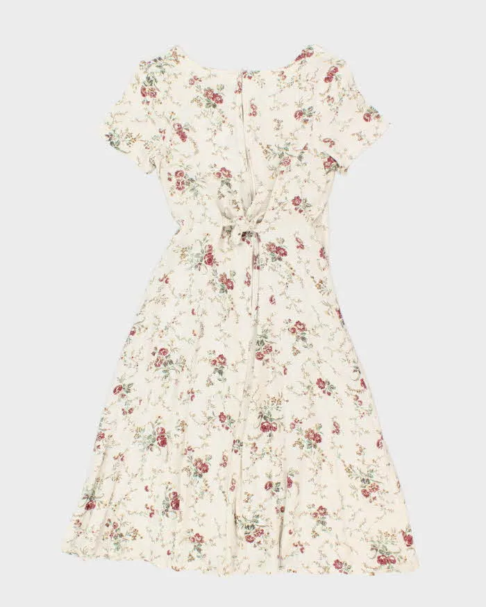 Vintage Marmie Woven Floral Dress - M sold by Rokit product image thumbnail 2