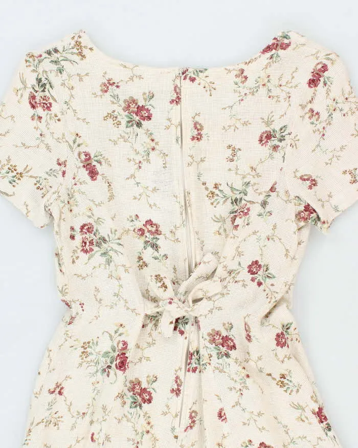 Vintage Marmie Woven Floral Dress - M sold by Rokit product image thumbnail 4