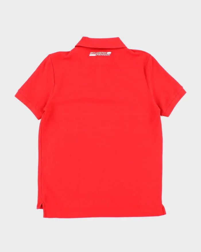 Vintage Y2K Ferrari Small Emblem Polo Shirt - S sold by Rokit product image thumbnail 2