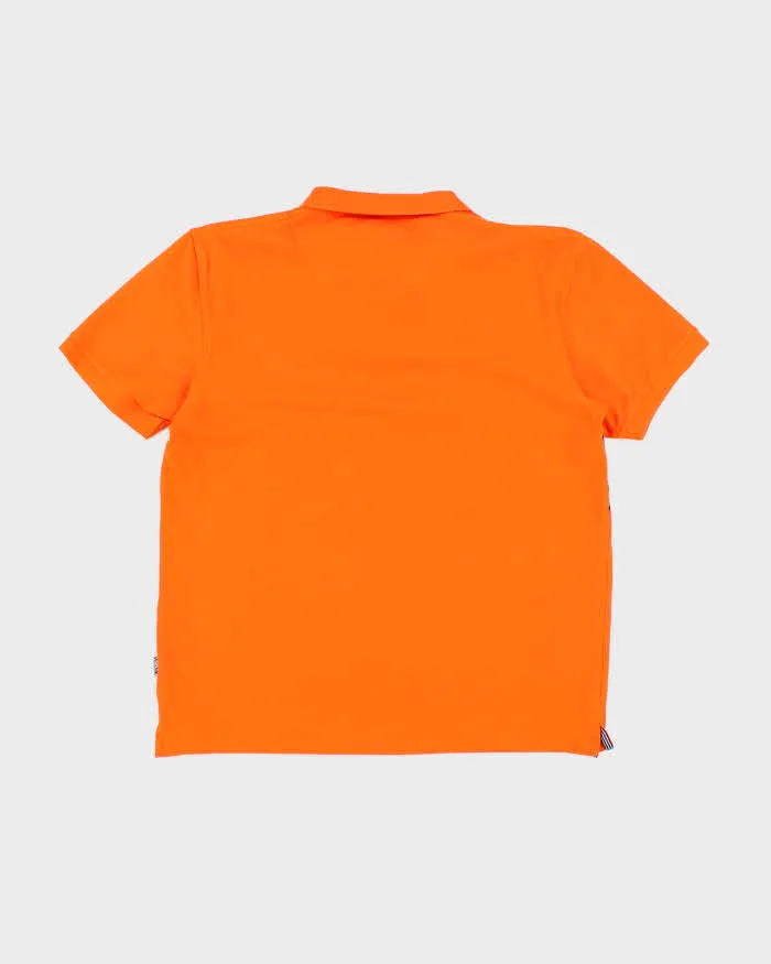 Vintage Y2K Moschino Spell Out Polo Shirt - L sold by Rokit product image thumbnail 2