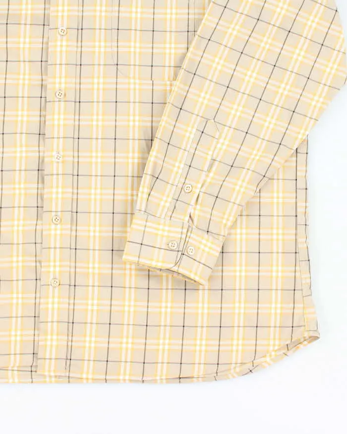 Vintage Y2K Burberry Checked Button Up Shirt - XL sold by Rokit product image thumbnail 4