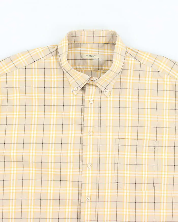 Vintage Y2K Burberry Checked Button Up Shirt - XL sold by Rokit product image thumbnail 3