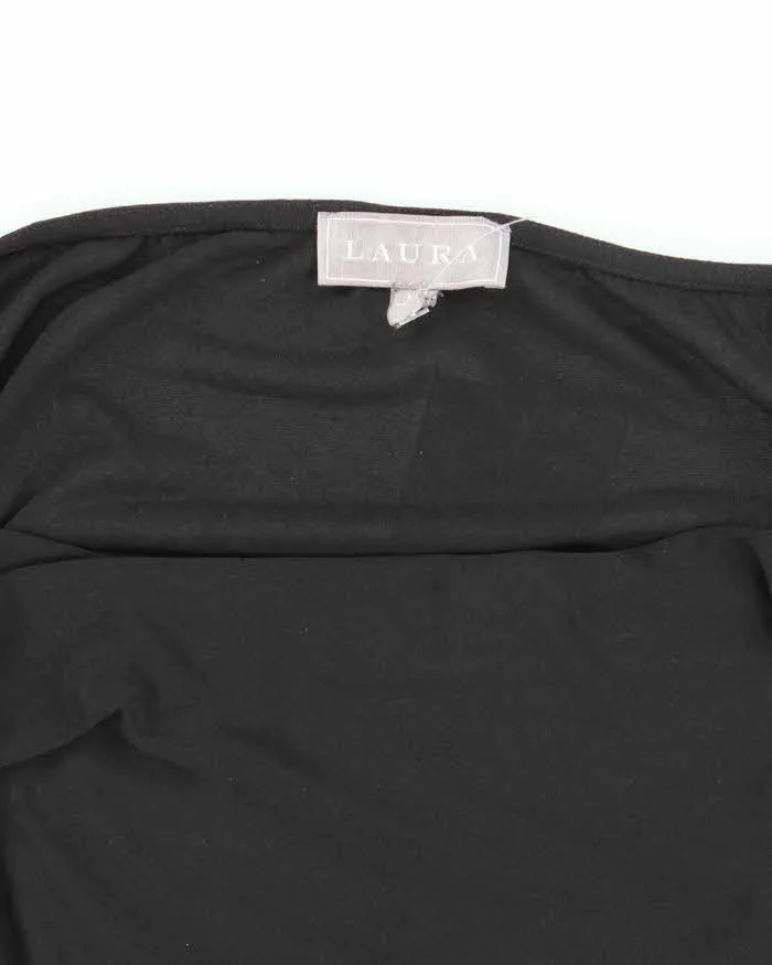 Vintage Y2k 00s Laura Cowl Neck Ruched Top - M sold by Rokit product image thumbnail 5