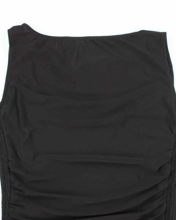 Vintage Y2k 00s Laura Cowl Neck Ruched Top - M sold by Rokit product image thumbnail 4