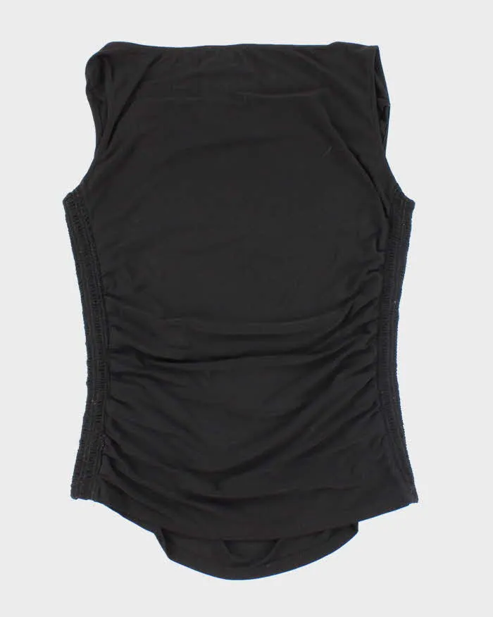 Vintage Y2k 00s Laura Cowl Neck Ruched Top - M sold by Rokit product image thumbnail 2