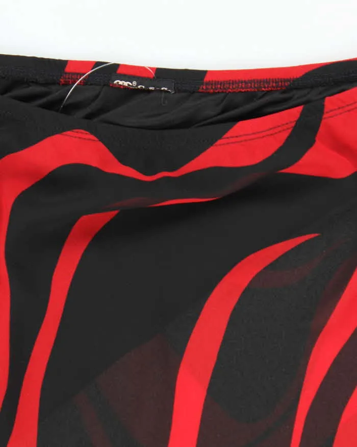 Vintage Y2k 00s Flowy Pattern Skirt - S sold by Rokit product image thumbnail 5