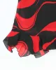 Vintage Y2k 00s Flowy Pattern Skirt - S sold by Rokit