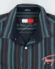 Vintage 2000's Tommy Hilfiger Striped Button Up Shirt - XL sold by Rokit