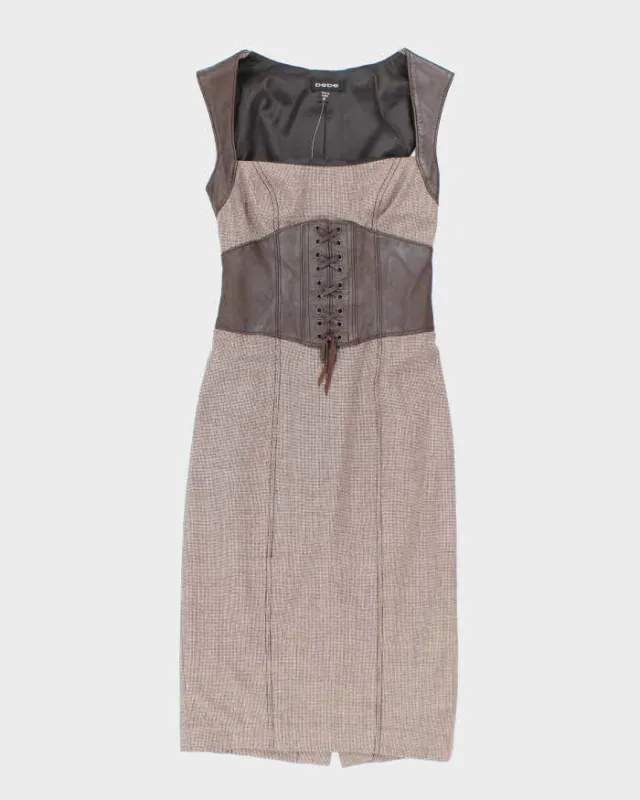 Vintage Y2k 00s Bebe Wool Blend Dress - XS sold by Rokit